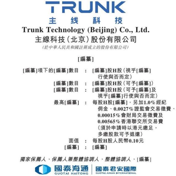 新股消息|主线科技再次递表港交所 在中国商用车自动驾驶解决方案提供商中排名第四