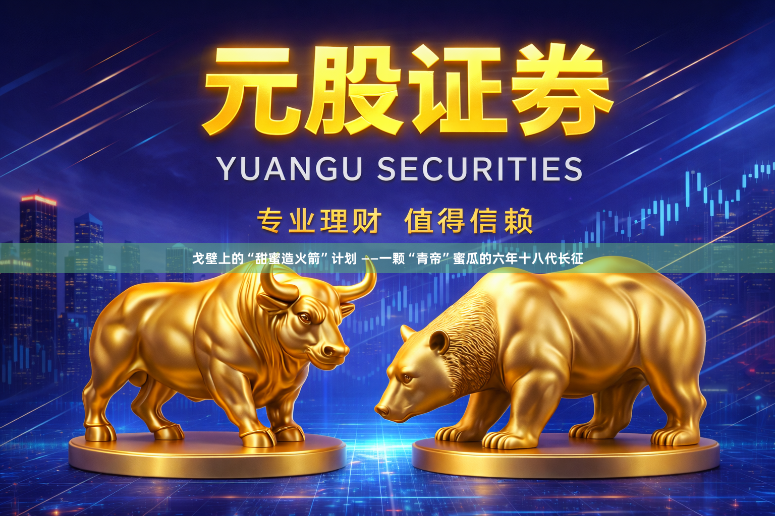 戈壁上的“甜蜜造火箭”计划 ——一颗“青帝”蜜瓜的六年十八代长征