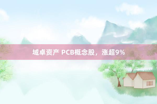 域卓资产 PCB概念股，涨超9%